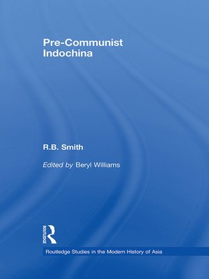 cover image of Pre-Communist Indochina
